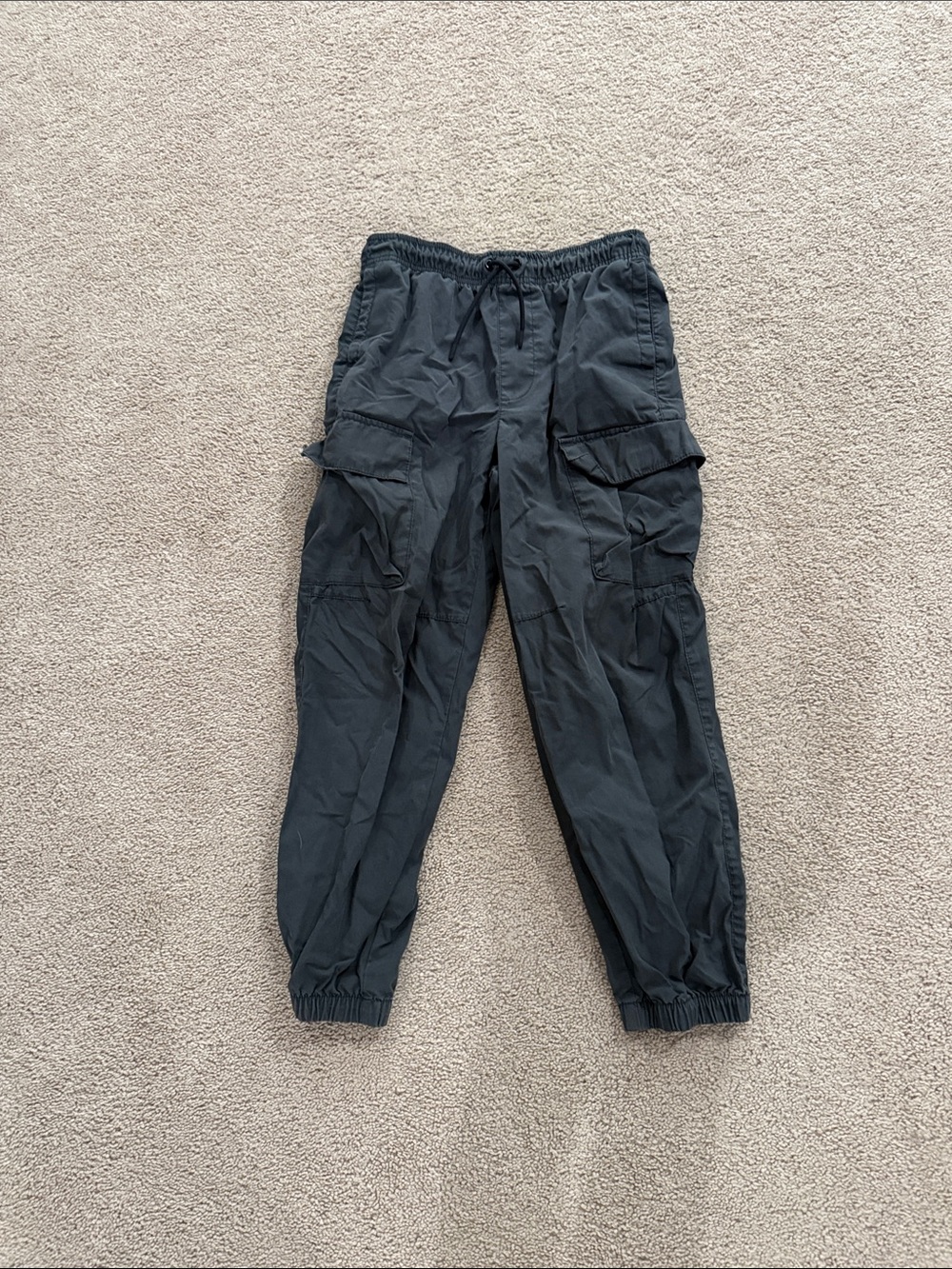 Old Navy Black Cargo Jogger Pants for Kids